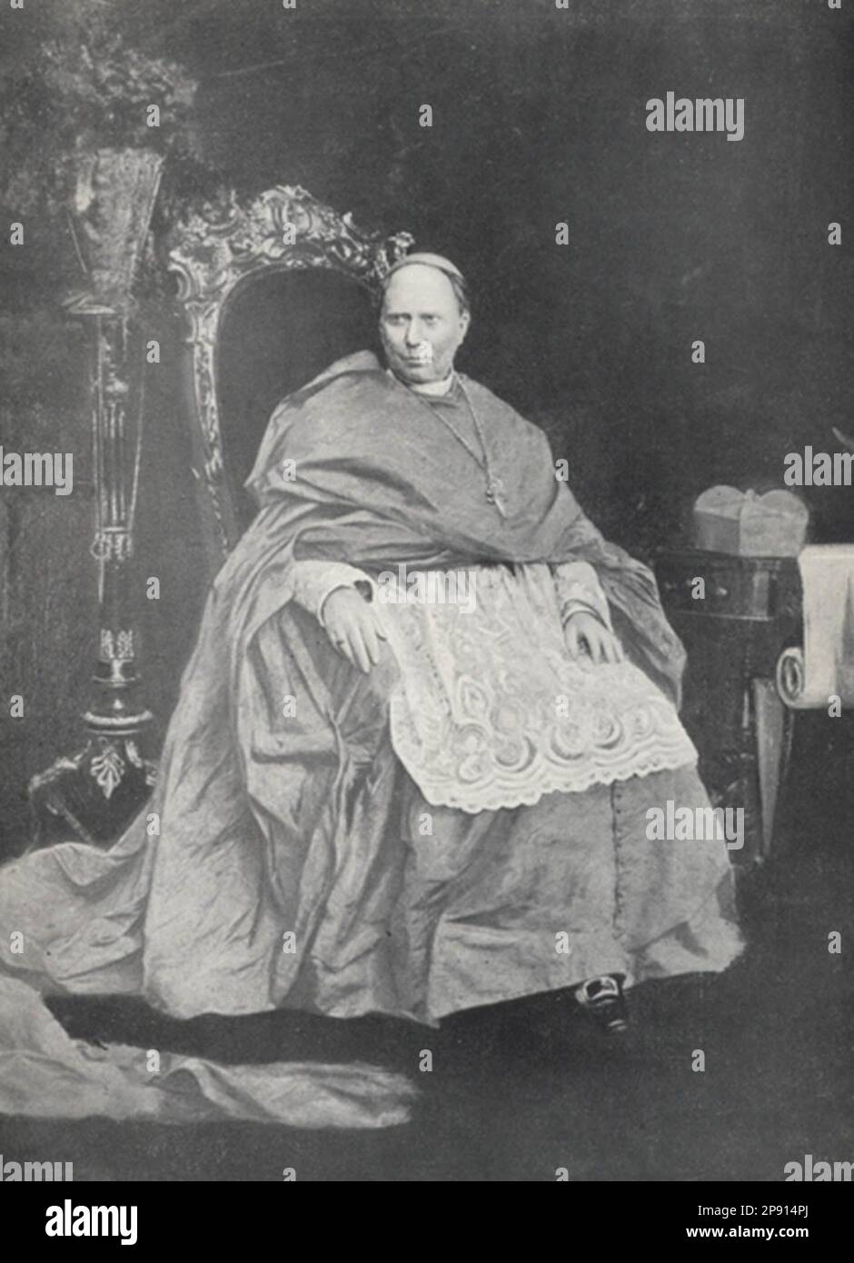 Cardinal Paul Cullen, of Dublin Stock Photo Alamy