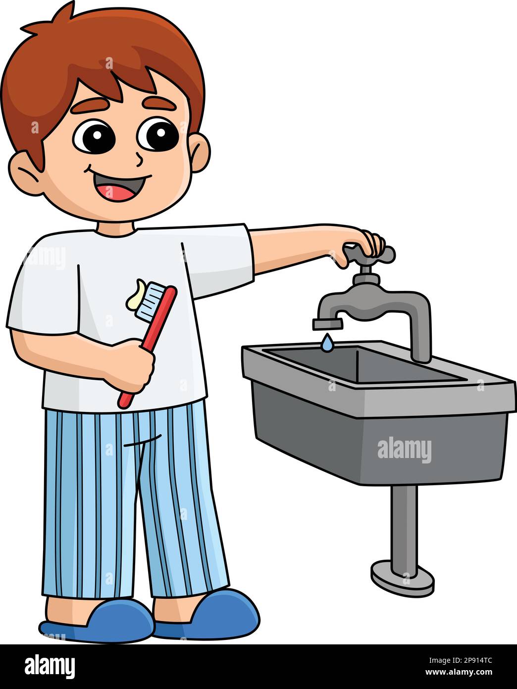 boy-conserving-water-cartoon-colored-clipart-stock-vector-image-art