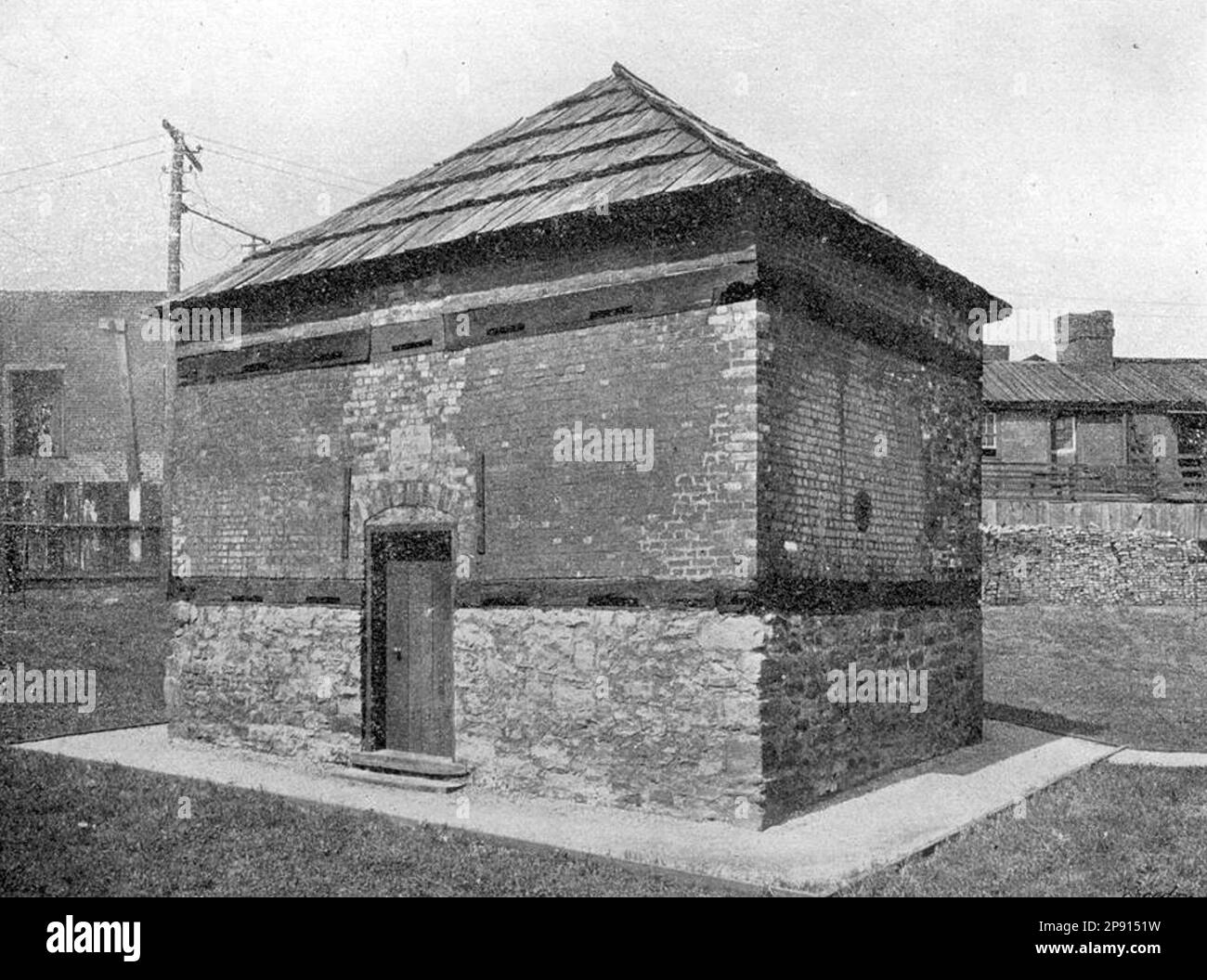 The Fort Pitt Block House Stock Photo Alamy