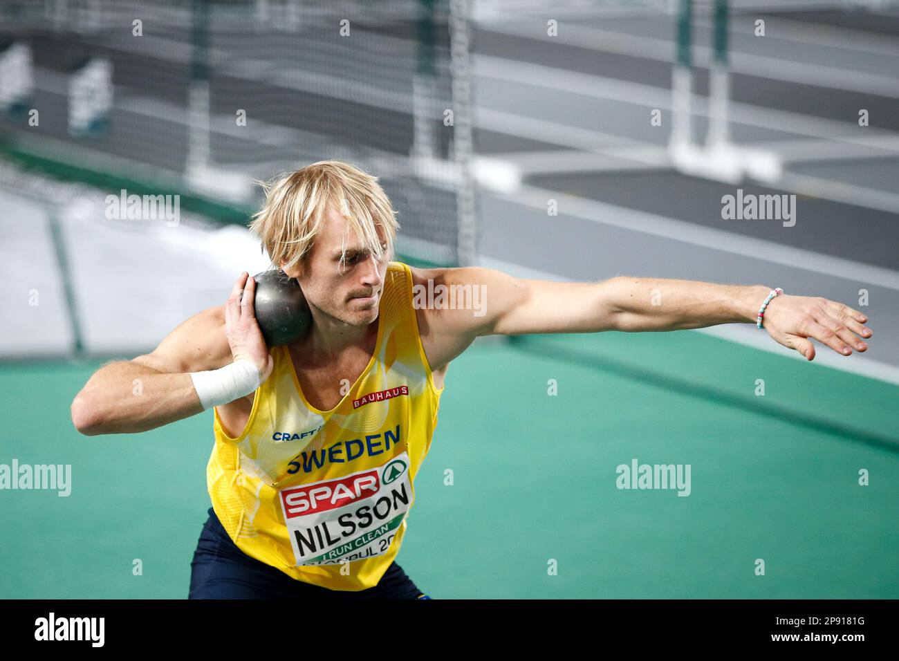 Istanbul, Turkey, 4 March 2023. Marcus Nilsson of Sweden competes in