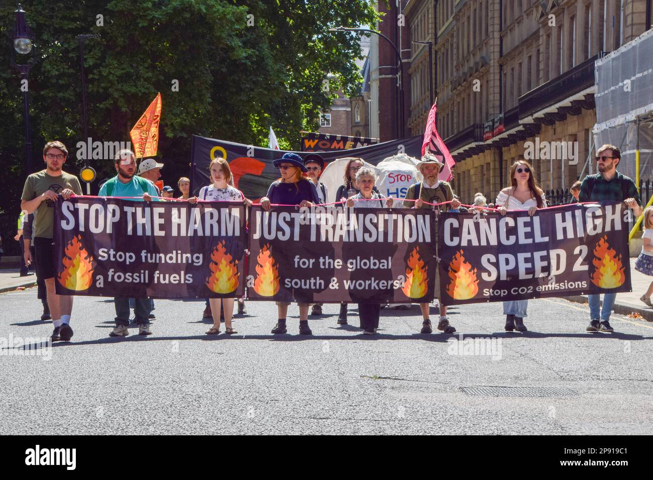 Hs2 Line Protests Hs2 protesters hi-res stock photography and images - Alamy