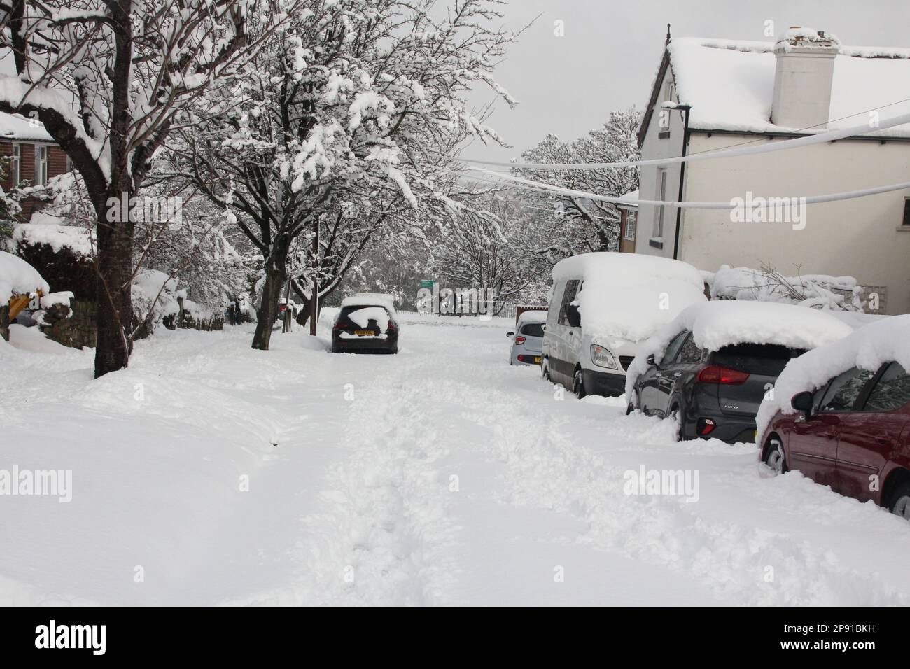 Norton, Sheffield, South Yorkshire, UK. 10th Mar 2023. UK Weather