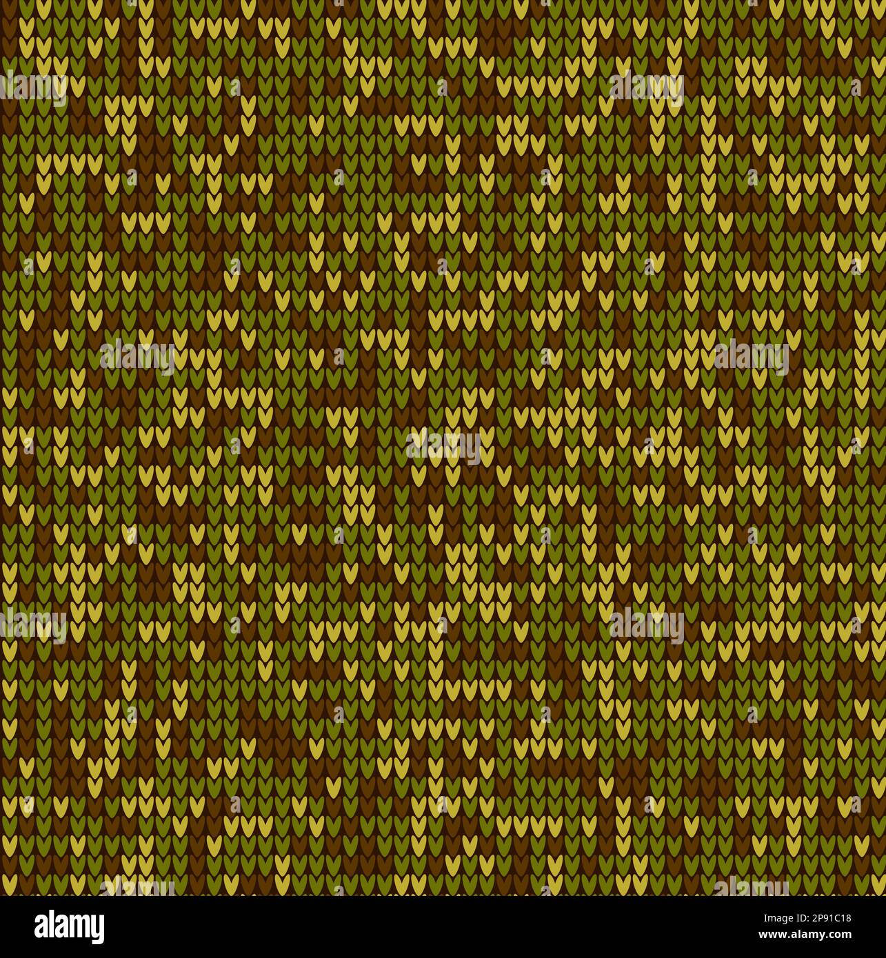 VECTOR KNITTED SEAMLESS CAMOUFLAGE PATTERN Stock Vector Image & Art - Alamy