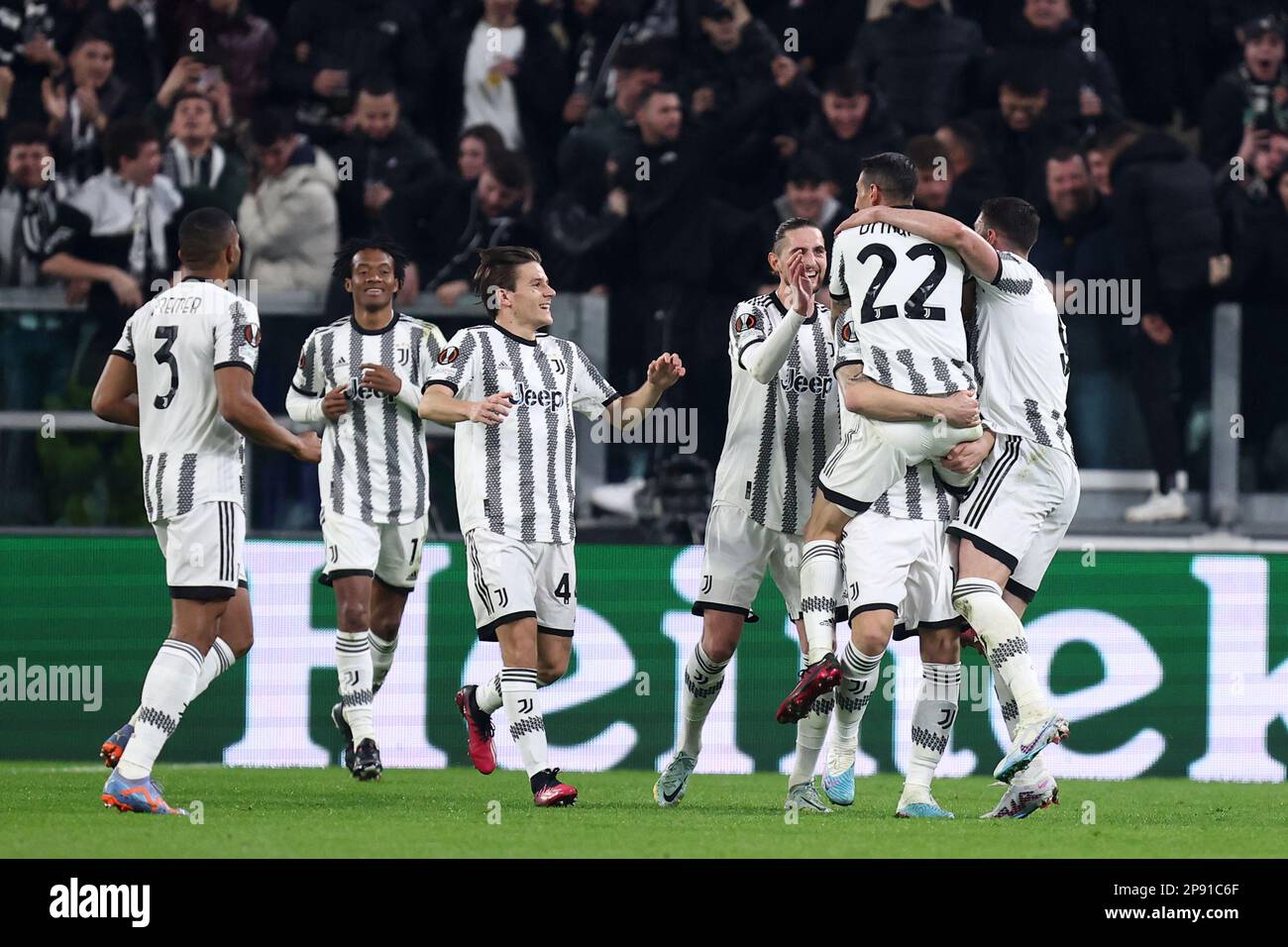 Angel Di Maria Juventus Fc Controls Editorial Stock Photo - Stock Image