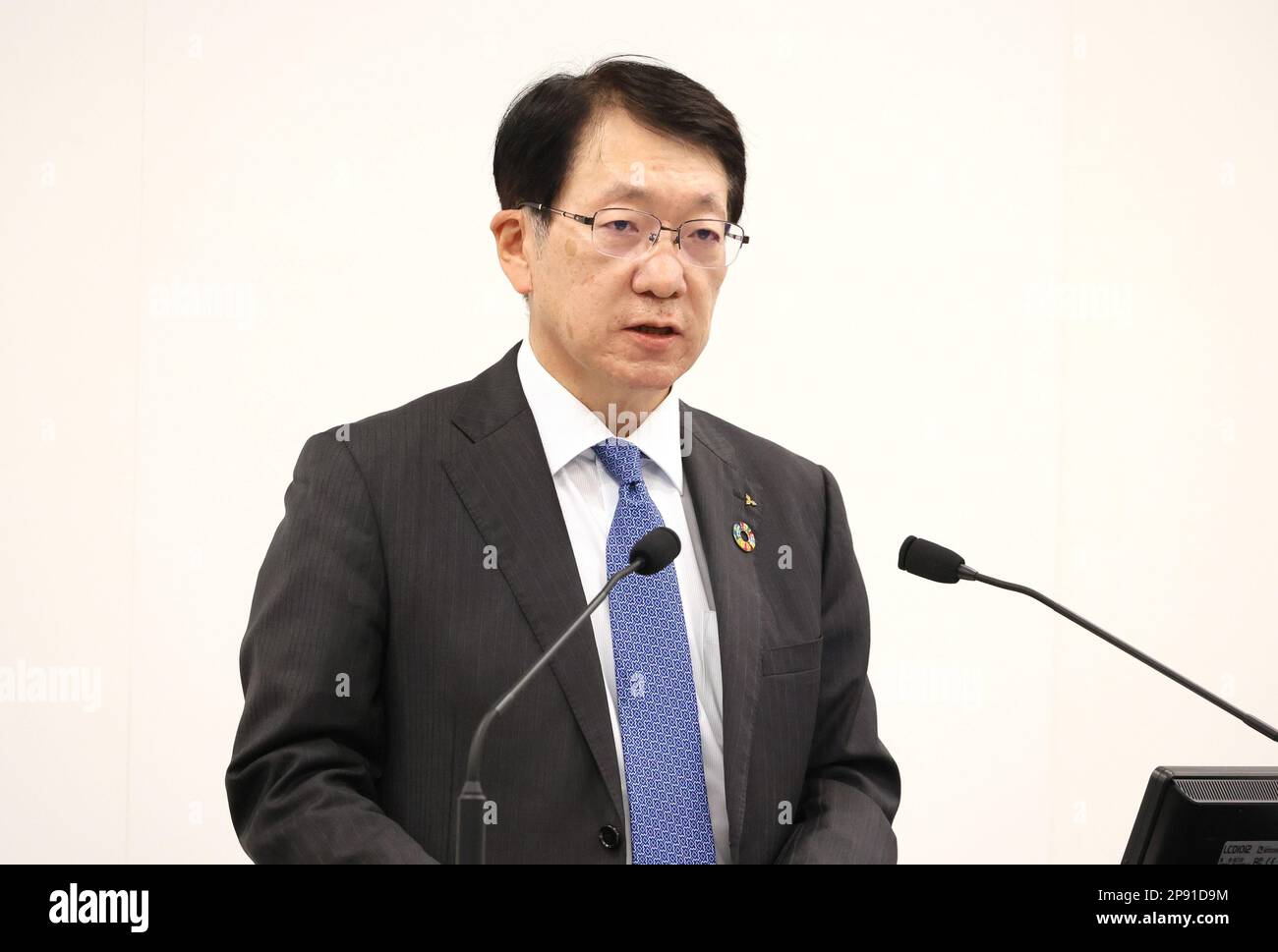 Tokyo, Japan. 10th Mar, 2023. Japan's automaker Mitsubishi Motors (MMC