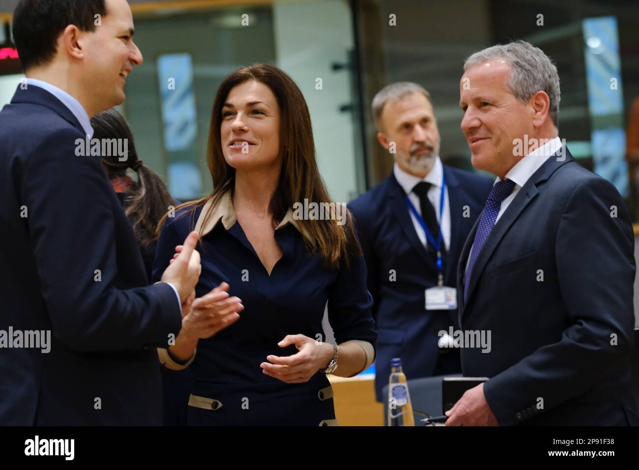 Brussels, Belgium. 10th Mar, 2023. Markku KEINANEN, Minister arrives for a Justice and Home Affairs Council at the EU headquarters in Brussels, Belgium on March 10, 2023. Credit: ALEXANDROS MICHAILIDIS/Alamy Live News Stock Photo