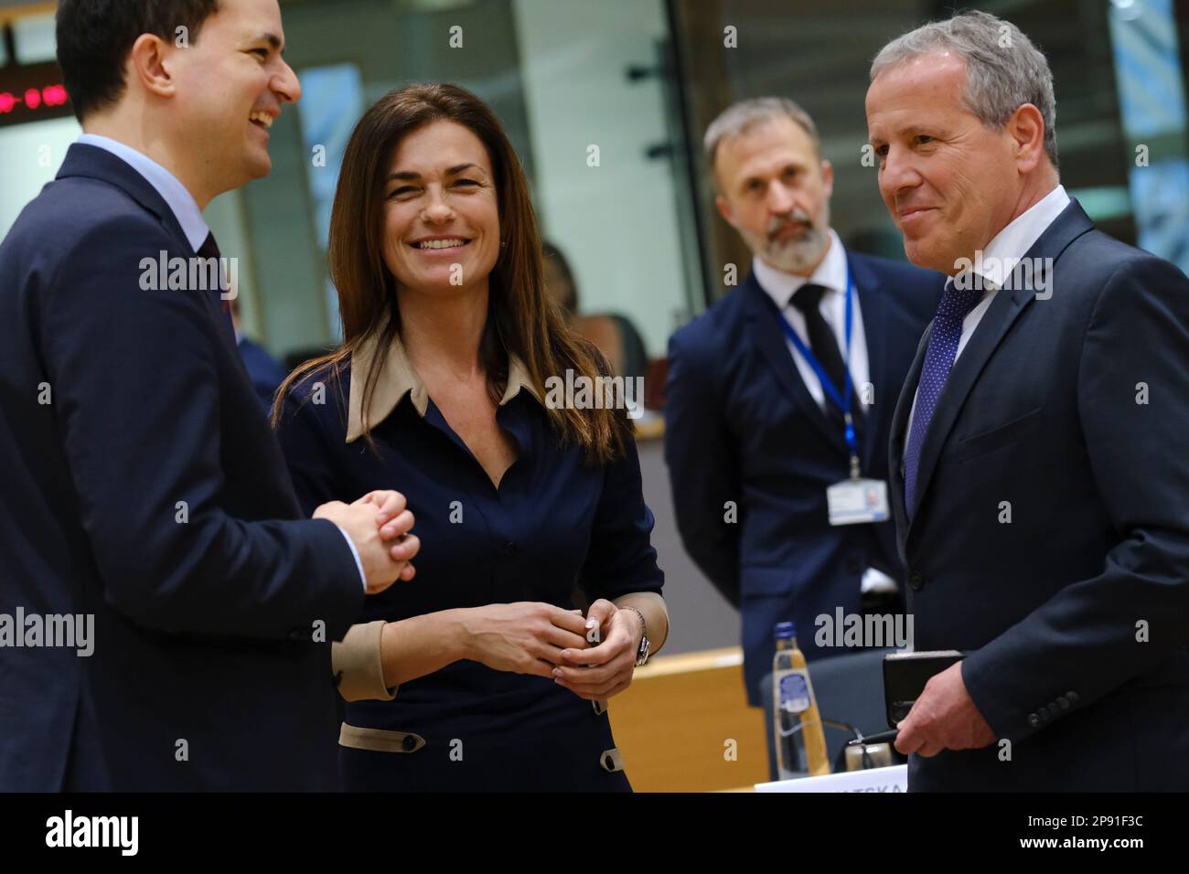 Brussels, Belgium. 10th Mar, 2023. Markku KEINANEN, Minister arrives for a Justice and Home Affairs Council at the EU headquarters in Brussels, Belgium on March 10, 2023. Credit: ALEXANDROS MICHAILIDIS/Alamy Live News Stock Photo