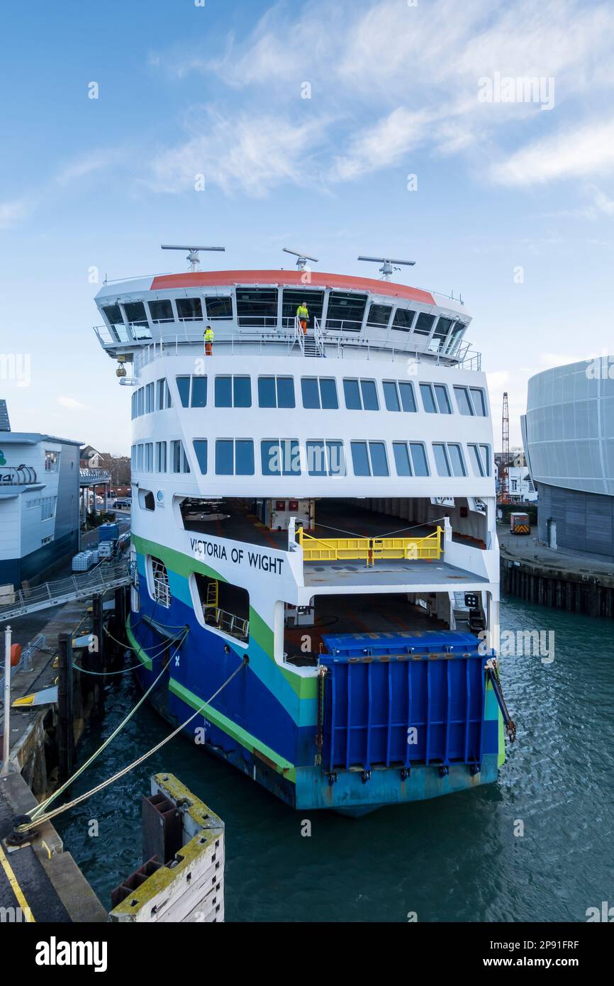 New Vehicle and passenger ferry Victoria of Wight, Wightlink ferry line