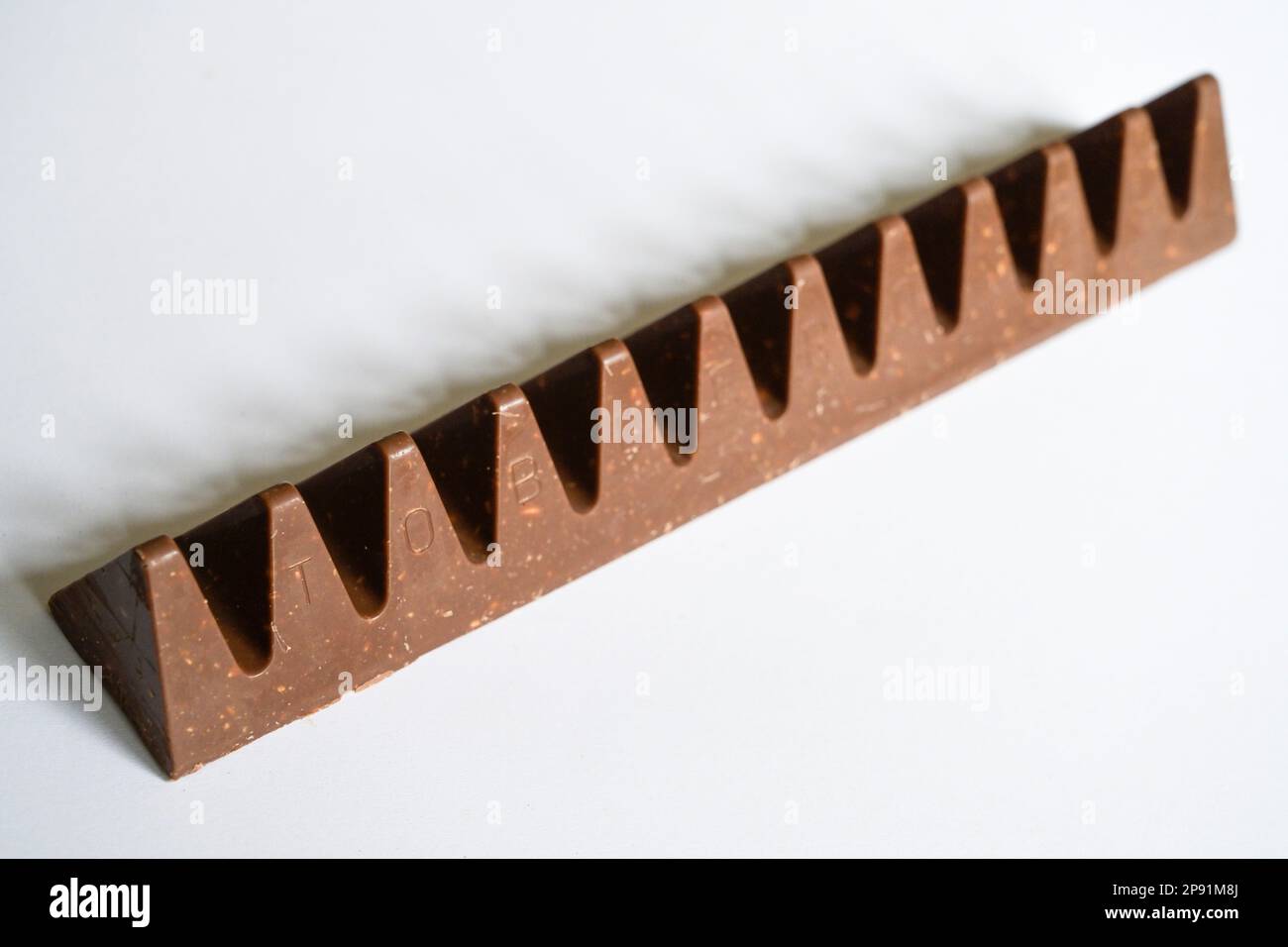 Schweizer Schokolade Toblerone Stock Photo