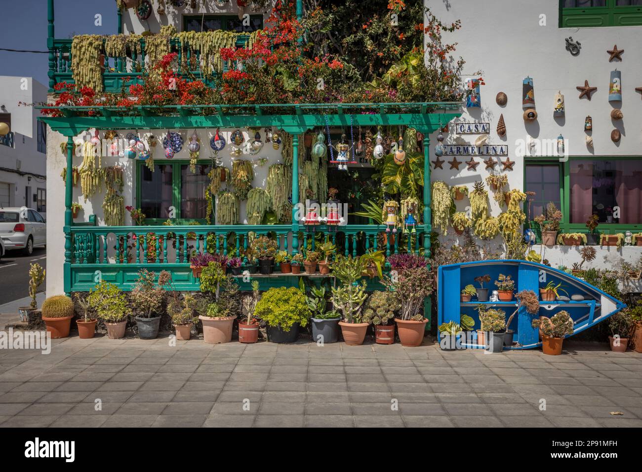 Private house Casa Carmelina on the waterfront at Punta Mujeres