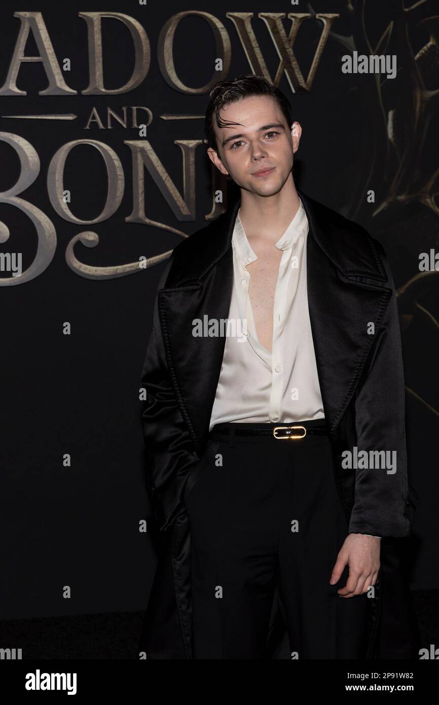 Los Angeles, USA. 09th Mar, 2023. Jack Wolfe attends the arrivals of Netflix Shadow and Bone