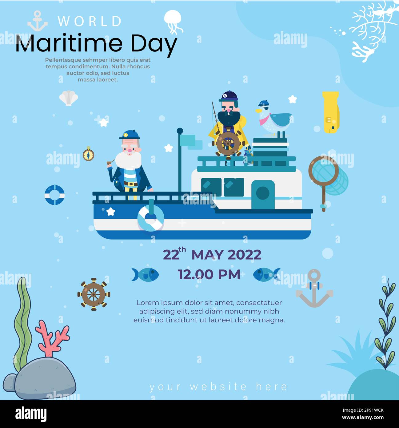International Maritime Day 2024 Poster Elle Shawnee