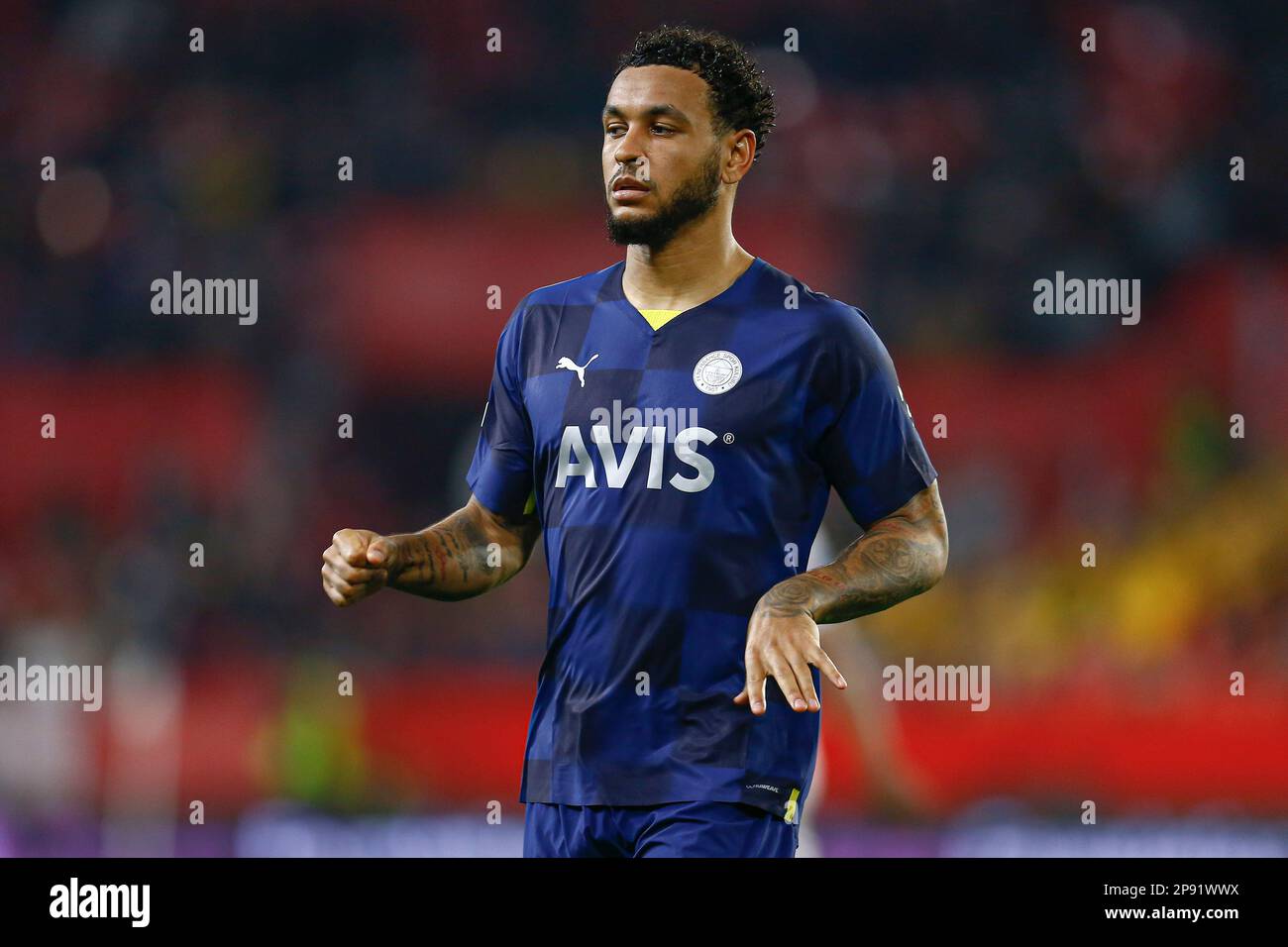 Joshua Ramon Joshua King of Fenerbahce during the UEFA Europa League match, Round of ...