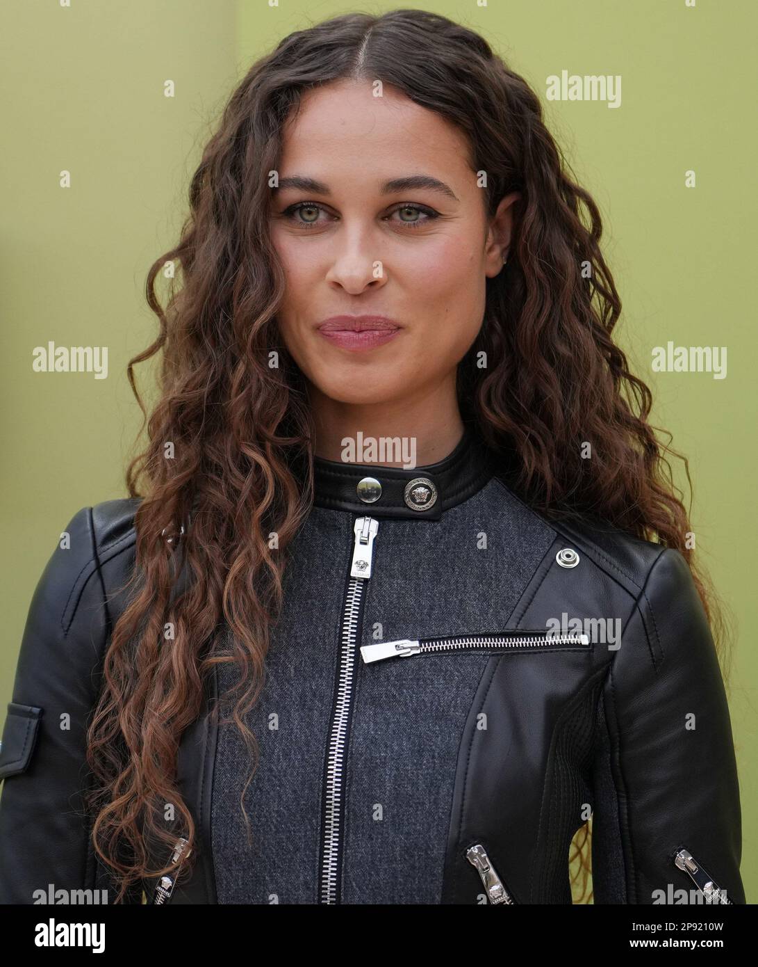 Sarah Lysander arrives at the Versace FW23 Show held at the Pacific Design  Center in West Hollywood, CA on Thursday, March 9, 2023. (Photo By Sthanlee  B. Mirador/Sipa USA Stock Photo - Alamy