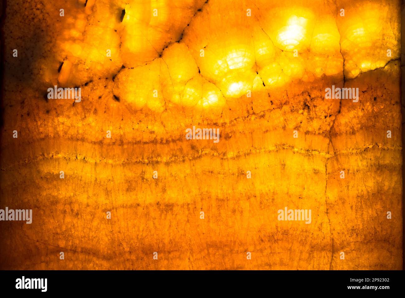 Architectural detail of an antique alabaster stone sheet. Alabaster is