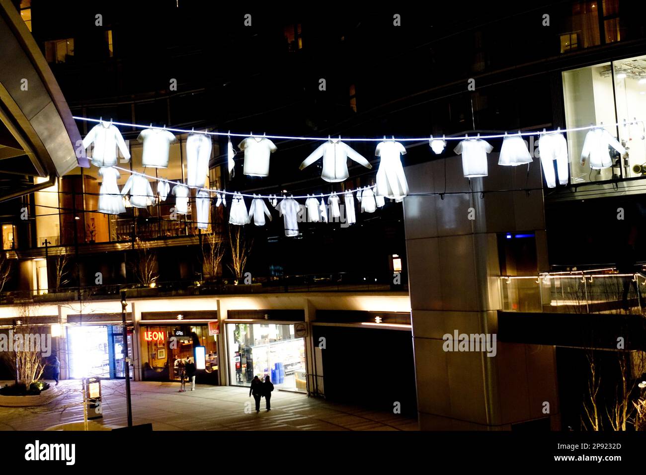 Light Festival, Battersea Power Station , London, UK Stock Photo Alamy
