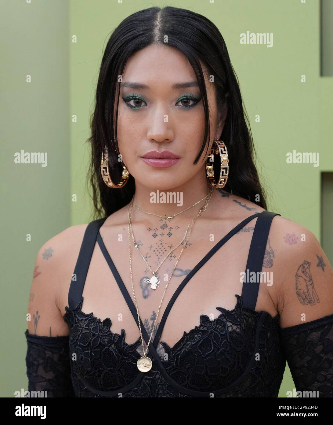 Los Angeles, USA. 09th Mar, 2023. Peggy Gou arrives at the Versace