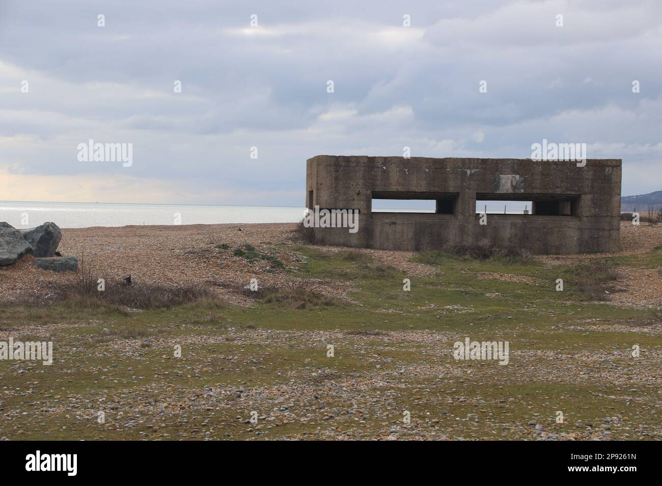 World War II pillbox Stock Photo Alamy