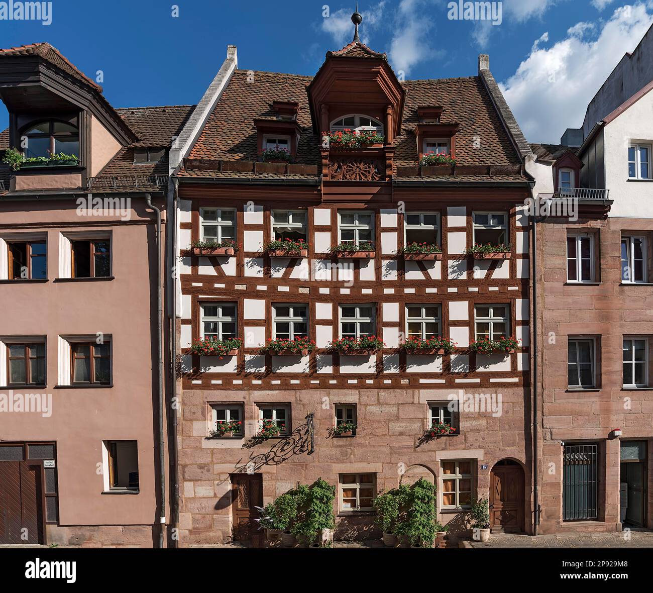 Historic halftimbered house, total renovation by the Nuremberg Old