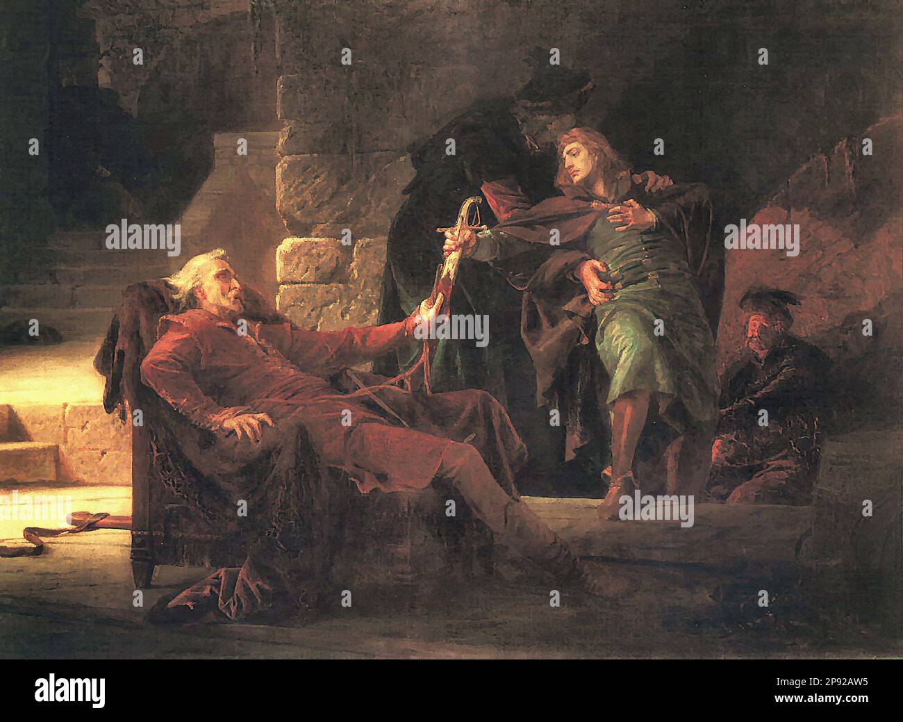 Székely Bertalan Thököly Imre szökése (Thököly Imre búcsúja) Magyar