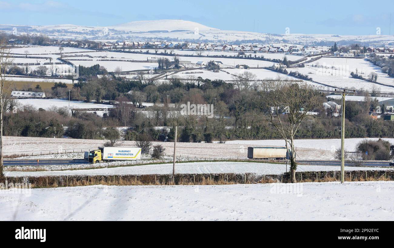 Moira, County Down, Northern Ireland, UK. 10 Mar 2023. UK weather a