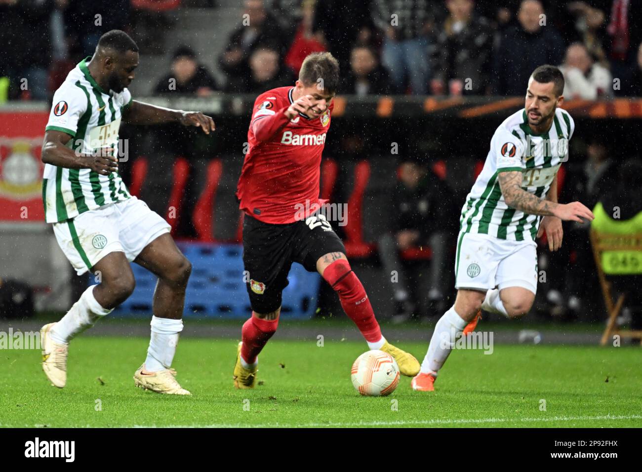 Ferencvarosi TC v Bayer 04 Leverkusen: Round of 16 Leg Two - UEFA Europa  League Anderson Esiti