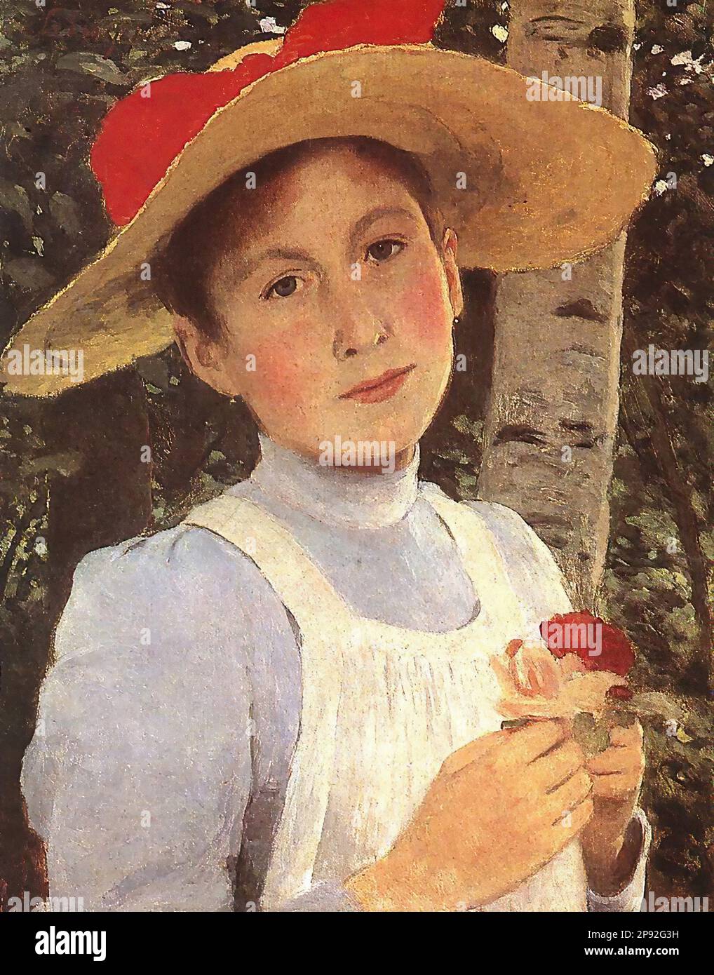 Szinyei Merse Pál Szinyei Merse Rózsi A Művész Lánya Magyar Iskola