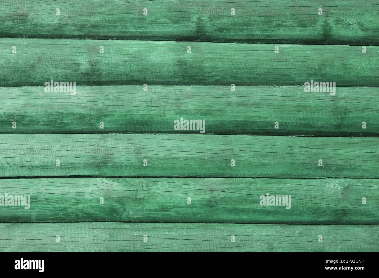 Green Colored wooden plank background. Wood texture. Wallpaper