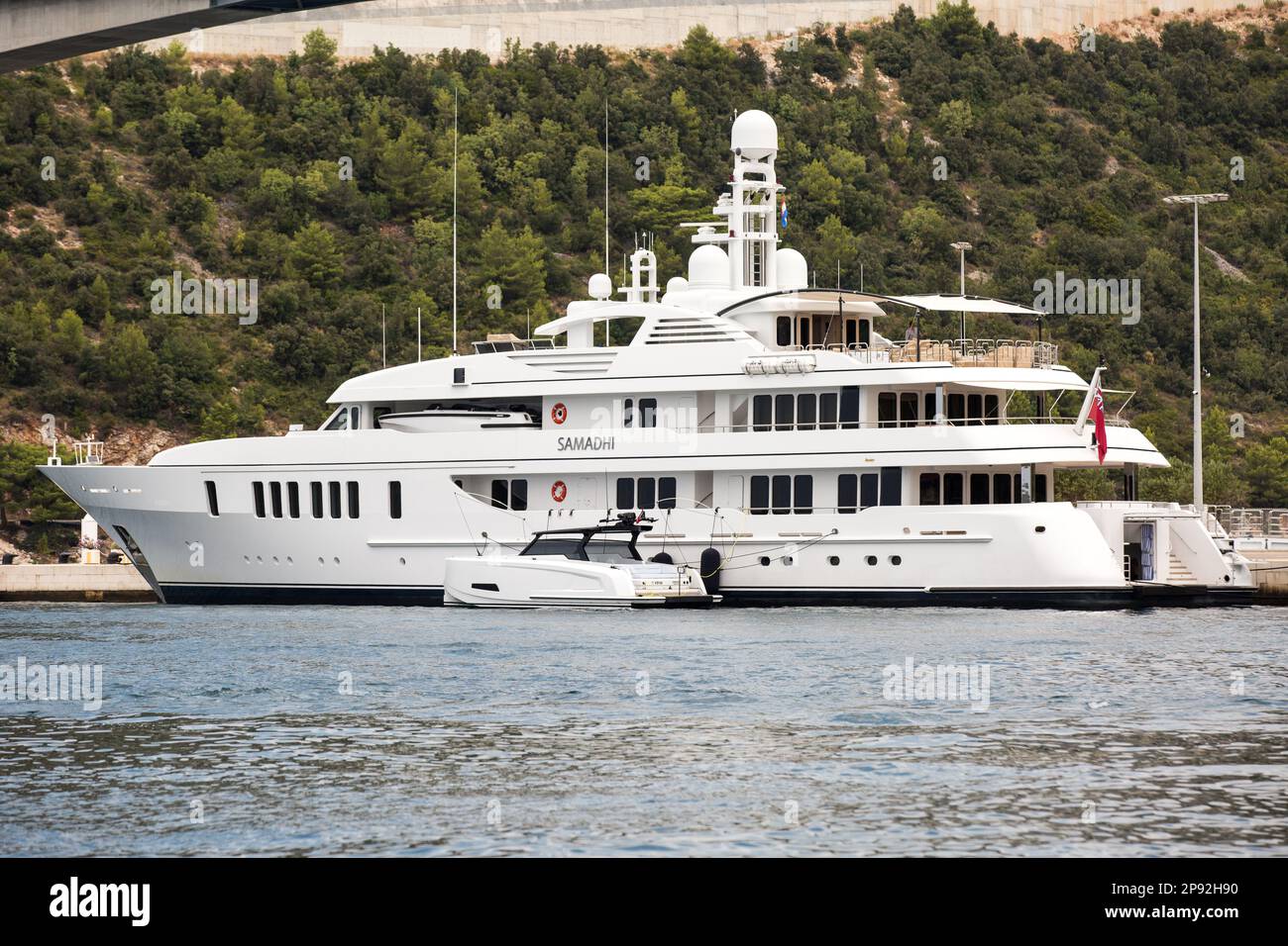 Motor yacht GO, built by shipyard Feadship, length 39m, built in 2010, at  Cap Ferrat, Côte d'Azur, France, Mediterranean Stock Photo - Alamy