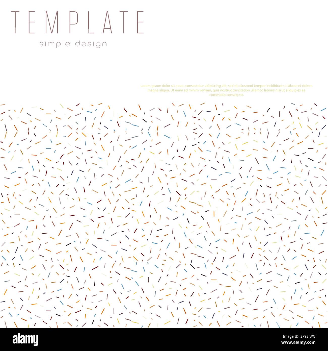 Abstract flower arrangement. Template for creative ideas for the design ...