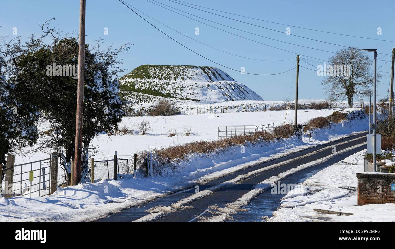 Dromore county down northern ireland uk 10 mar 2023 uk weather