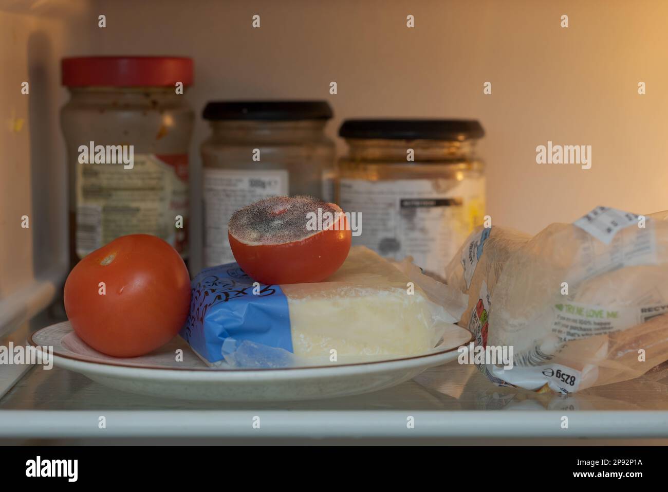 Jars food in fridge hi-res stock photography and images - Alamy