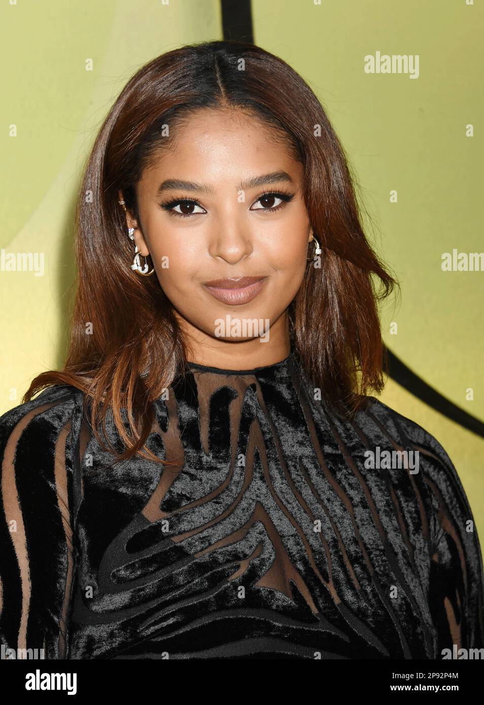 WEST HOLLYWOOD, CALIFORNIA - MARCH 09: Natalia Diamante Bryant attends