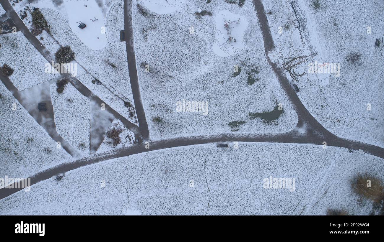 Snowfall in Coventry, West Midlands, UK March 2023 Stock Photo Alamy