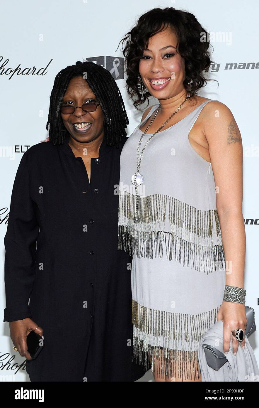 Actress and comedian Whoopie Goldberg, left, and her daughter(06)