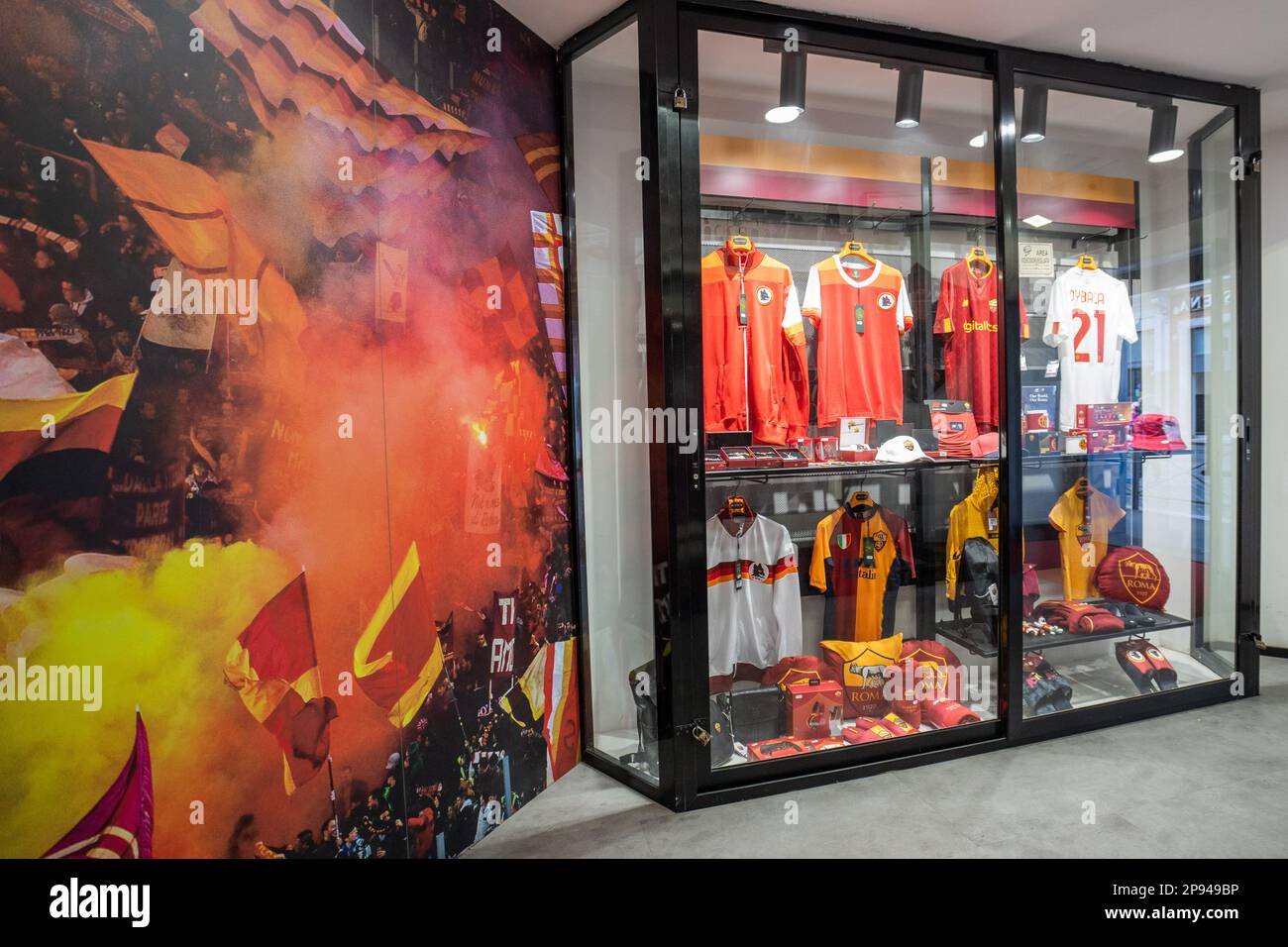 Roma fc store sales