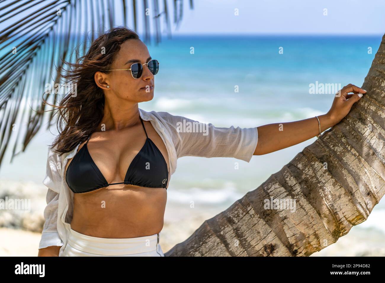 Latino woman bikini hi-res stock photography and images - Page 2 - Alamy