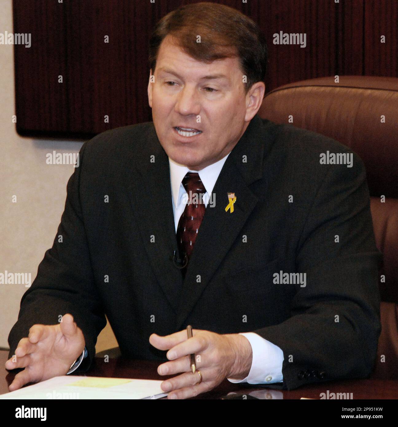 South Dakota Gov. Mike Rounds speaks about his hopes that the federal