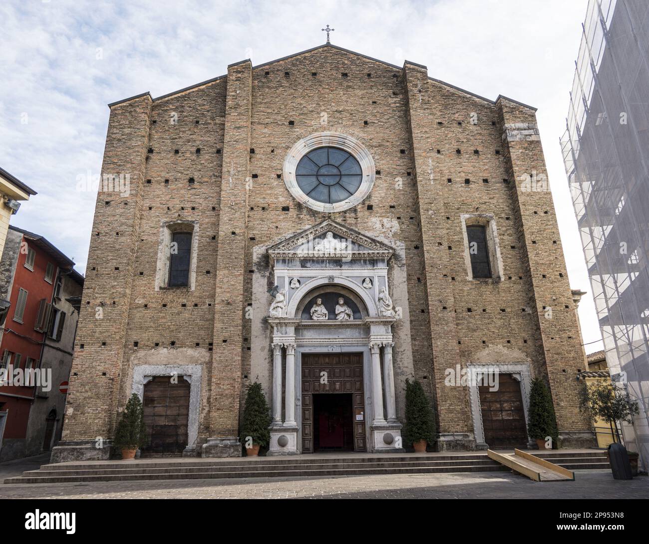 The beautiful Duomo of Salò Stock Photo Alamy