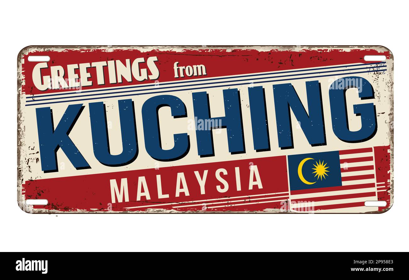 Kuching malaysia Stock Vector Images Alamy