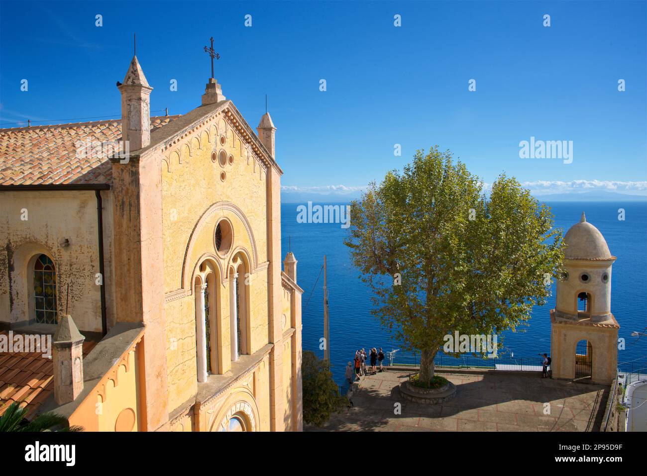 Chiesa di Santa Maria Bambina. Church of Santa Maria Bambina, Via Lone, 84011 Amalfi SA, Italy  Provice of Salerno,Campaniaregion. Amalfi coast, Italy Stock Photo