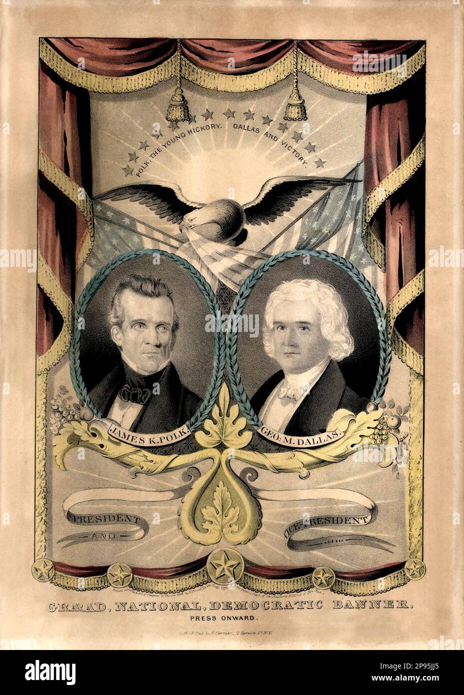 James k polk hi-res stock photography and images - Alamy