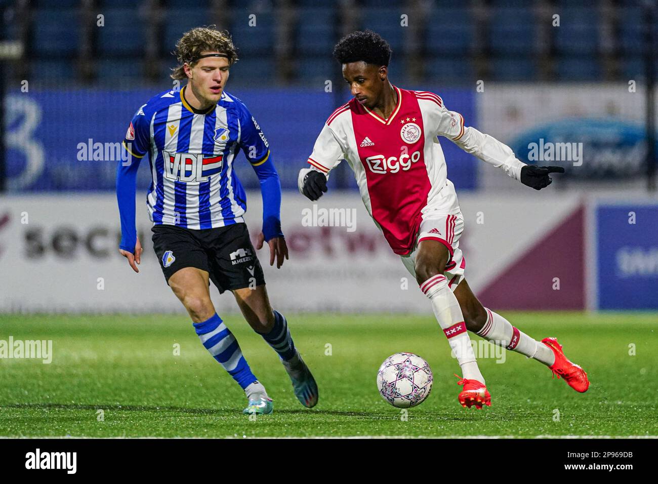 EINDHOVEN, NETHERLANDS - MARCH 10: Jasper Dahlhaus of FC Eindhoven ...