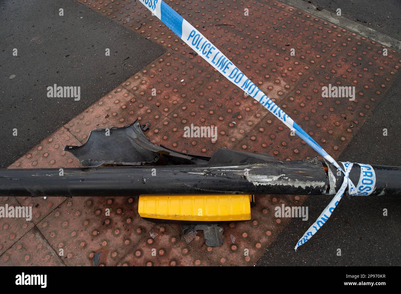 Taplow, Buckinghamshire, UK. 10th March, 2023. A set of demolished