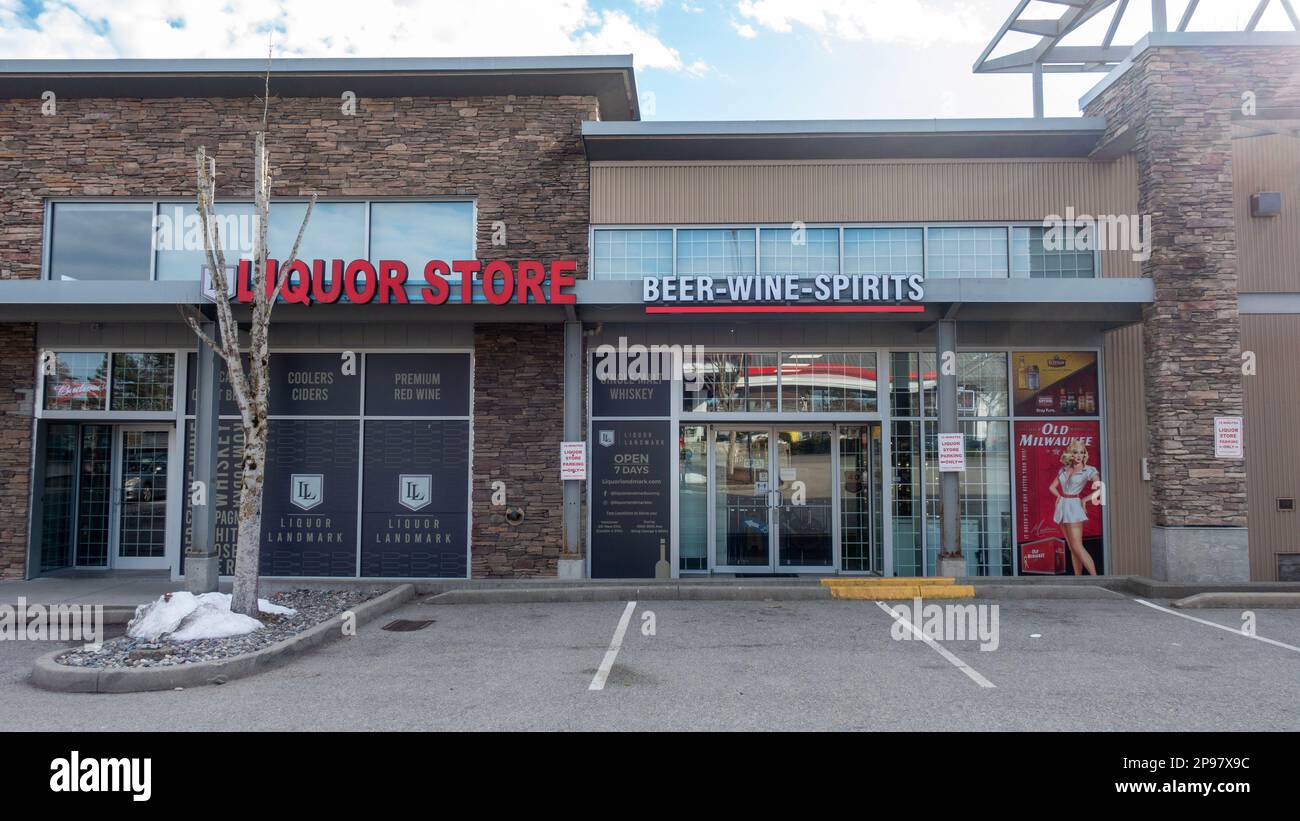 Liquor store in british columbia hires stock photography and images