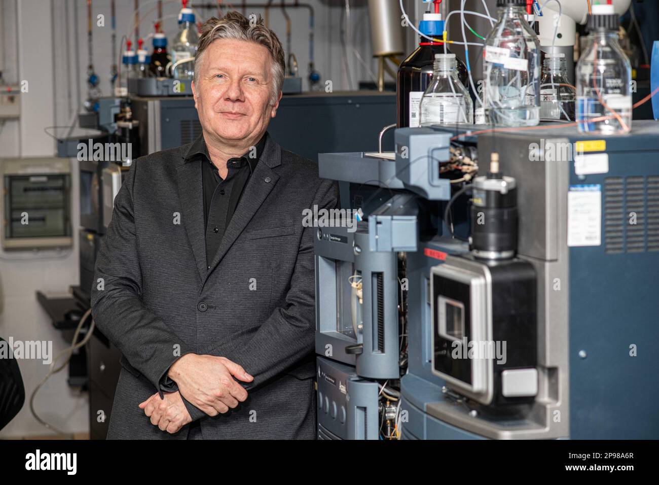 NICC - INCC Director-General Pierre Van Renterghem poses for the