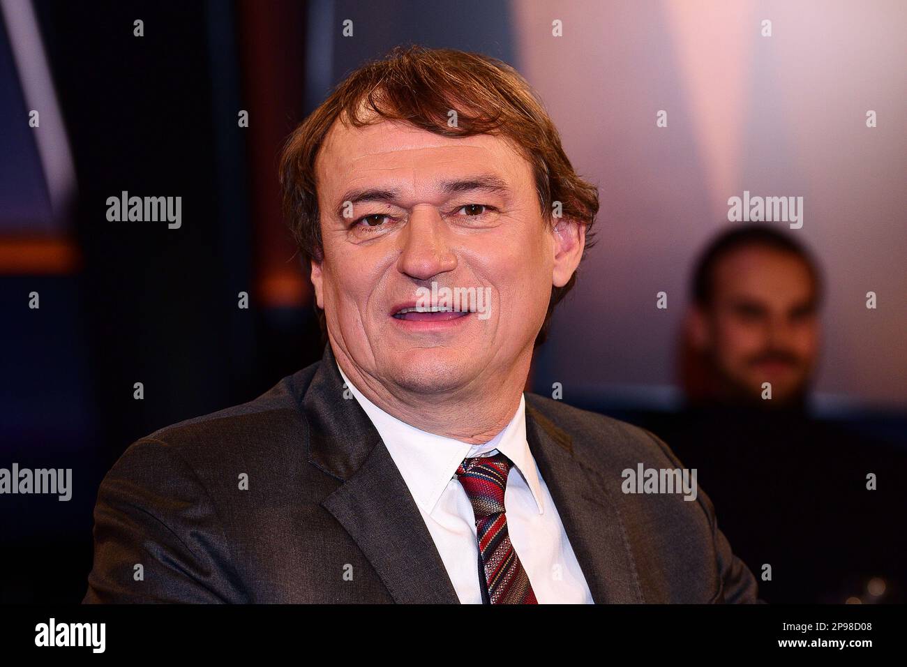 Andreas Englisch attends the NDR Talk Show at NDR Studio on March 10, 2023 in Hamburg, Germany Stock Photo