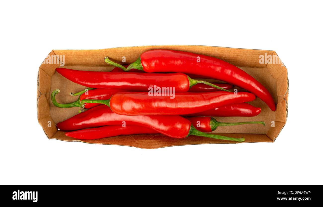 Red Hot Chili Peppers Isolated, Fresh Spicy Chilli Pepper Group, Chili