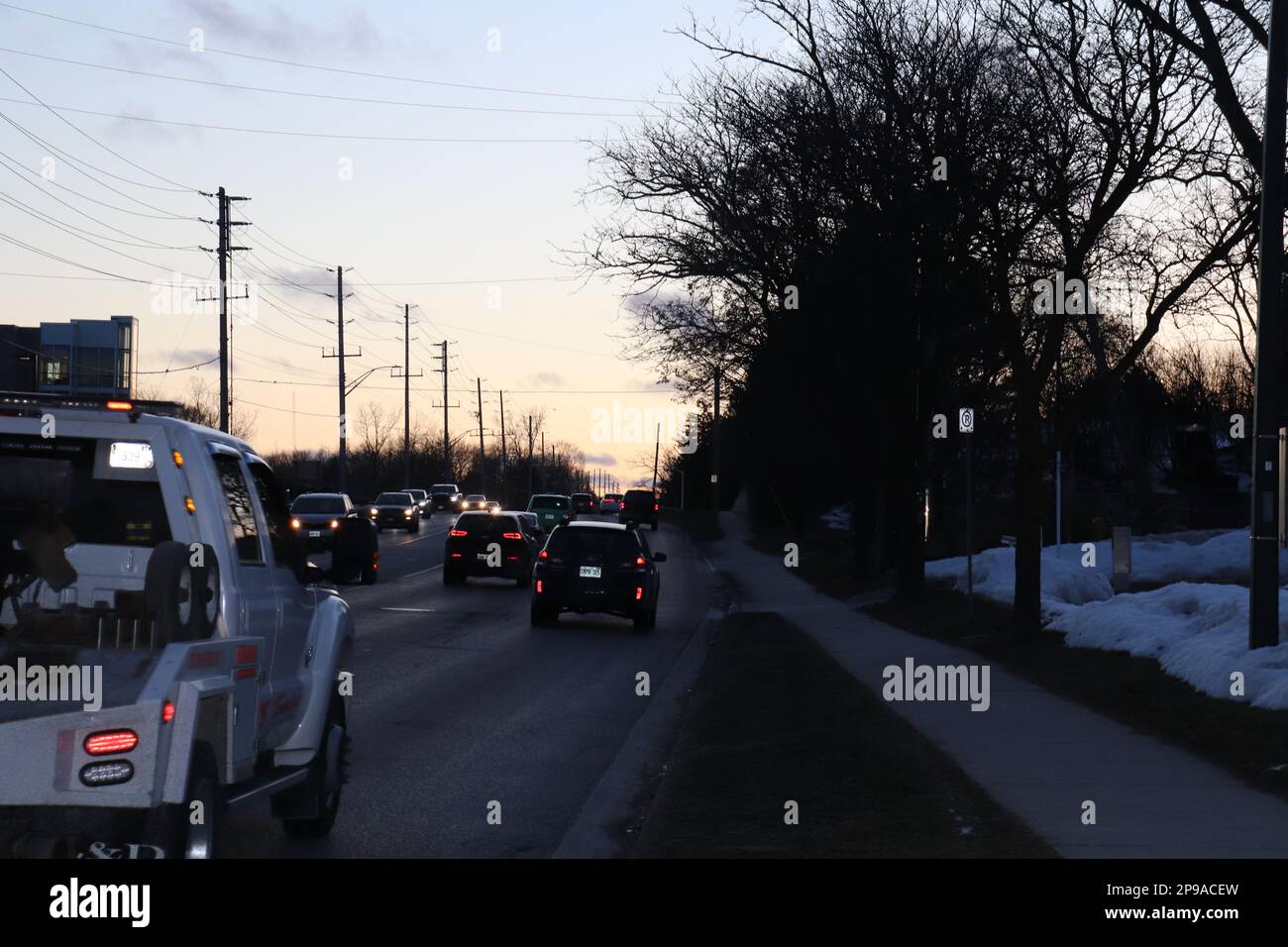 Sidewalks and traffic lights hi-res stock photography and images - Alamy