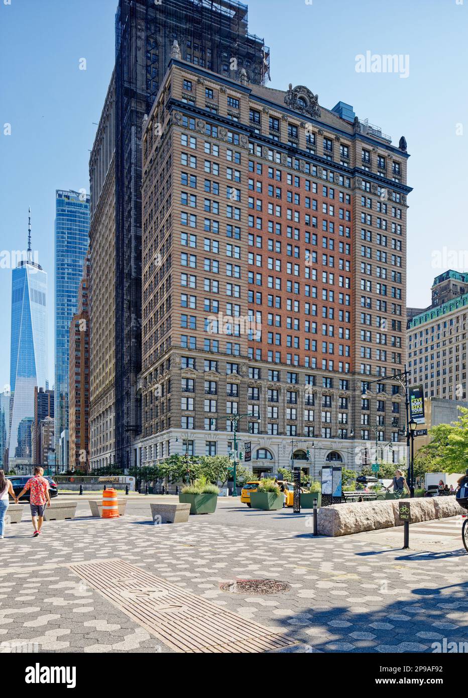NYC Financial District The imposing brick, stone, and terra cotta